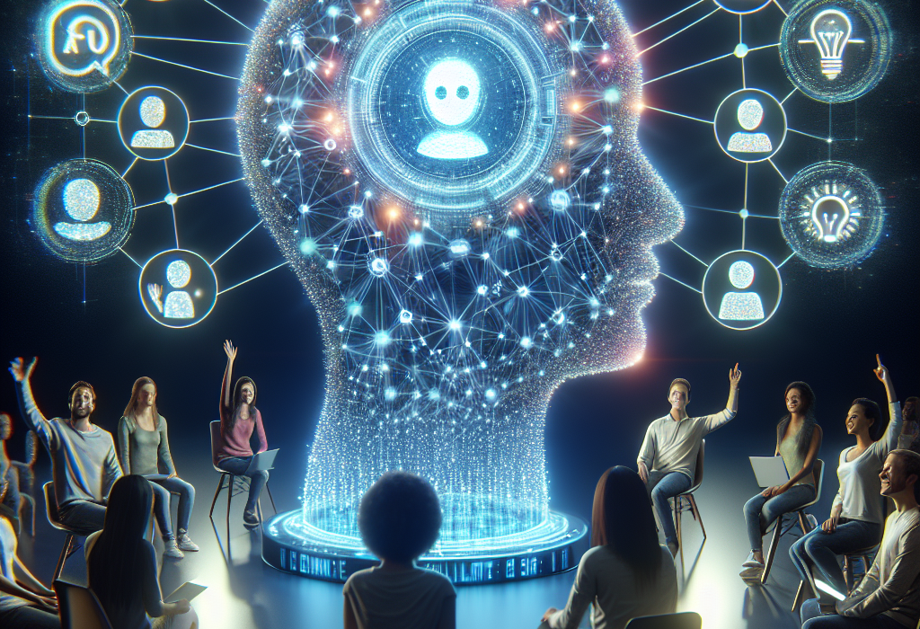 Imagen conceptual sobre OpenAI publica su primera investigación sobre cómo el uso de ChatGPT afecta el bienestar emocional de las personas generada por inteligencia artificial