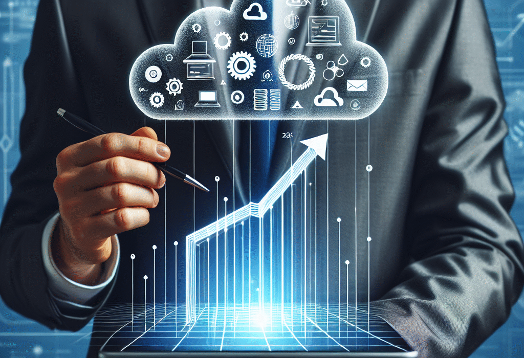 Imagen conceptual sobre Impulsar el valor empresarial optimizando la nube generada por inteligencia artificial
