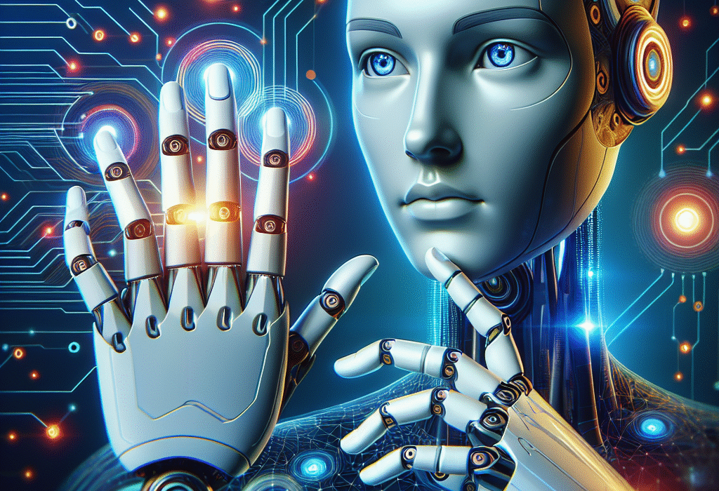 Imagen conceptual sobre La inteligencia artificial está empujando los límites del mundo físico generada por inteligencia artificial