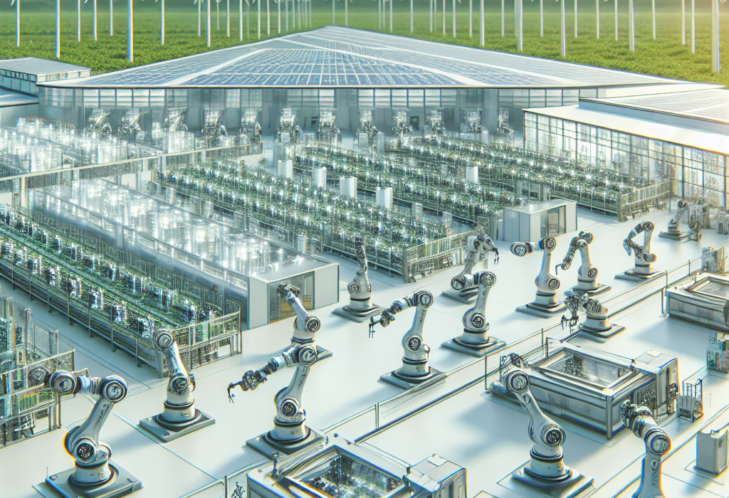 Imagen conceptual sobre Una visión para el futuro de la automatización generada por inteligencia artificial